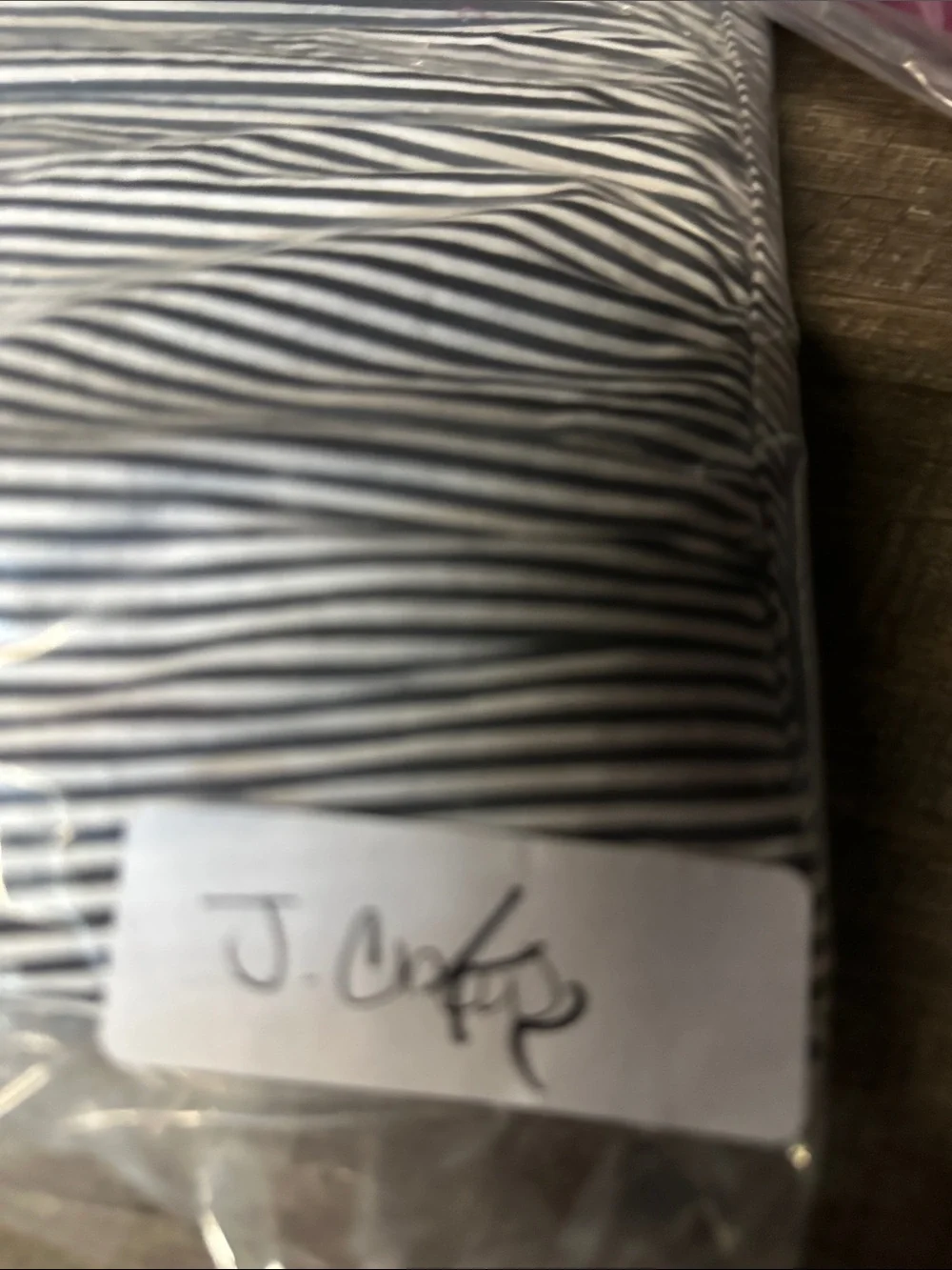 J Crew 4 striped peplum ruffle waist hidden button cotton button down workwear